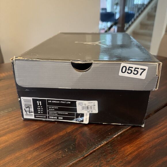 Air Jordan 1 Phat Low Cool Grey Shoes main image 9